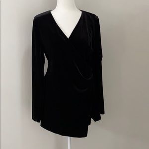 White House Black Market Velvet Dress